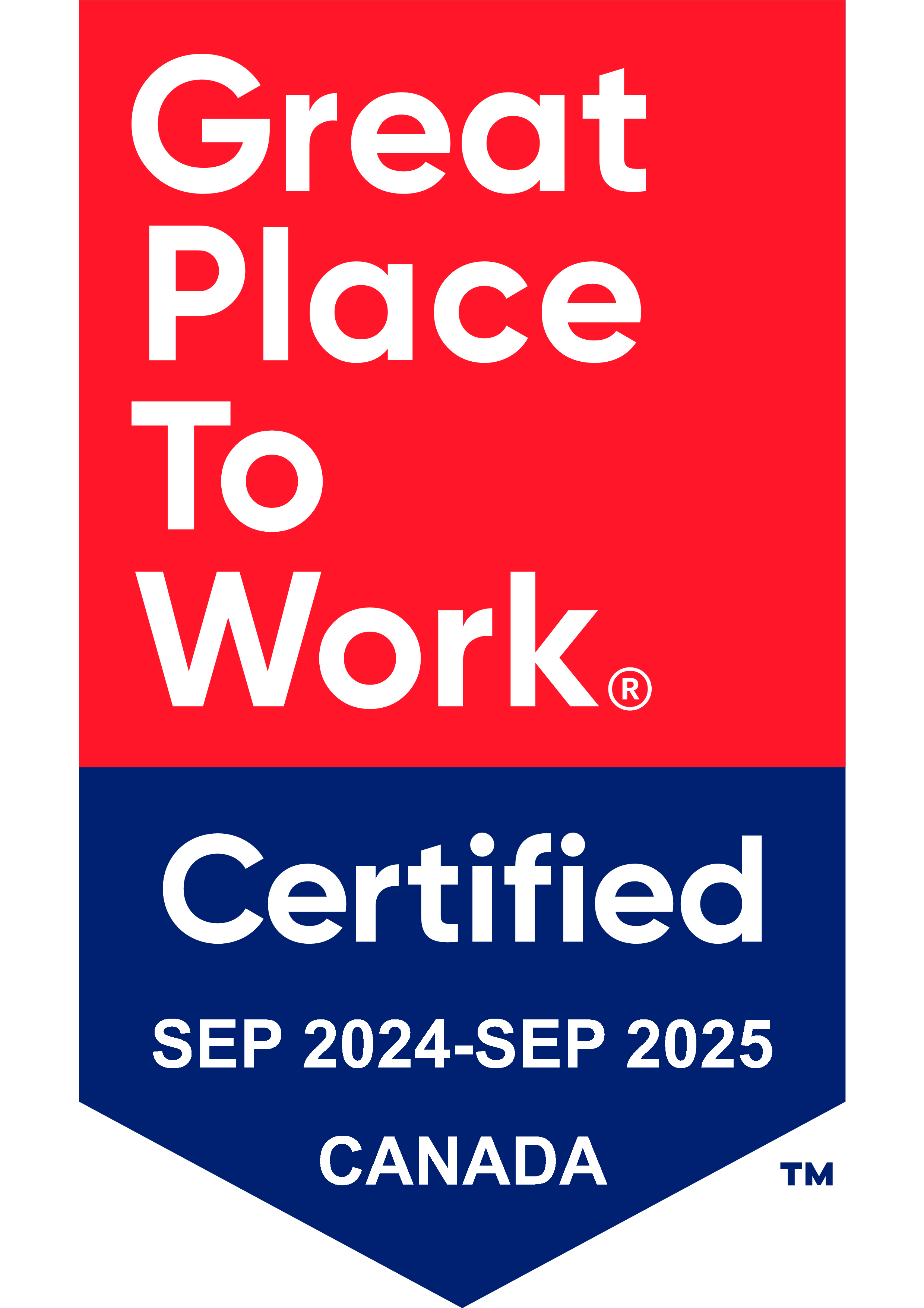 NLS 2024-2025 GPTW badge