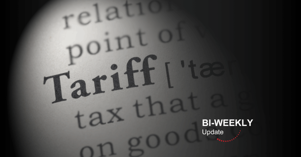 Tariff talks update, truck levy delayed, retail spending up